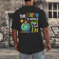 Earth Without Art Is Just Eh Artist Art Teacher Men's Back Print T-Shirt, funny design