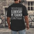 Elementary PE Teacher Tshirt Appreciation Men's Back Print T-Shirt, funny design Elementary PE Teacher Tshirt Appreciation Men's Back Print T-Shirt, funny design