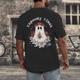 Espooky Vibes Maestra Halloween Spanish Mexican Teacher Men's Back Print T-Shirt, funny design Espooky Vibes Maestra Halloween Spanish Mexican Teacher Men's Back Print T-Shirt, funny design