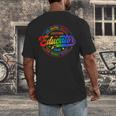 Exceptional Educator Squad Special Education Teacher Autism Men's Back Print T-Shirt, funny design