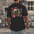 FA LA 8 Christmas Santa FA La Math Teacher Student Men's Back Print T-Shirt, funny design FA LA 8 Christmas Santa FA La Math Teacher Student Men's Back Print T-Shirt, funny design