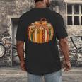 Fall Book Halloween Costume Autumn Pumpkin Teacher Kids Men's Back Print T-Shirt, funny design