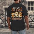 Are You Fall O Ween Directions Teacher Halloween Dog Ghost Men's Back Print T-Shirt, funny design Are You Fall O Ween Directions Teacher Halloween Dog Ghost Men's Back Print T-Shirt, funny design