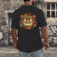 Fall Pumpkin Book Lover Spooky Librarian Teacher Halloween Men's Back Print T-Shirt, funny design Fall Pumpkin Book Lover Spooky Librarian Teacher Halloween Men's Back Print T-Shirt, funny design
