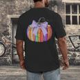 Fall Pumpkin Books Lover Halloween Teacher Teaching Staff Men's Back Print T-Shirt, funny design Fall Pumpkin Books Lover Halloween Teacher Teaching Staff Men's Back Print T-Shirt, funny design