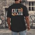 Fifth Grade Dream Team First Day Of 5th Grade Teachers Men's Back Print T-Shirt, funny design Fifth Grade Dream Team First Day Of 5th Grade Teachers Men's Back Print T-Shirt, funny design