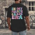 In My Fourth Grade Era Girl Back To School 4th Grade Teacher Men's Back Print T-Shirt, funny design