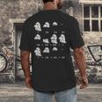 Fractions Math Teacher Ghost Math Halloween Humorous Men's Back Print T-Shirt, funny design Fractions Math Teacher Ghost Math Halloween Humorous Men's Back Print T-Shirt, funny design