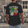 Future Teacher With Canyon And Book Teacher Men Women Girls Kids Men's Back Print T-Shirt, funny design
