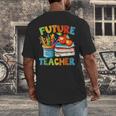 Future Teacher Costume For Kids Back To School Boy Girl Men's Back Print T-Shirt, funny design
