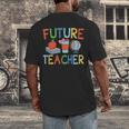 Future Teacher Costume For Kids Girls Boys Men Women Men's Back Print T-Shirt, funny design