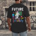 Future Teacher School Teacher Female Men's Back Print T-Shirt, funny design Future Teacher School Teacher Female Men's Back Print T-Shirt, funny design