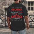 Georgia Teachers Classroom Tshirt Men's Back Print T-Shirt, funny design