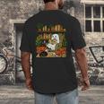 Ghost Library Reading Books Halloween Librarian Teacher Men's Back Print T-Shirt, funny design Ghost Library Reading Books Halloween Librarian Teacher Men's Back Print T-Shirt, funny design