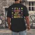 Good Day To Do Math Teacher Appreciation Day Science Men's Back Print T-Shirt, funny design Good Day To Do Math Teacher Appreciation Day Science Men's Back Print T-Shirt, funny design