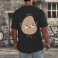 Good Egg Teacher Halloween Costume The Couch Potato Men's Back Print T-Shirt, funny design Good Egg Teacher Halloween Costume The Couch Potato Men's Back Print T-Shirt, funny design