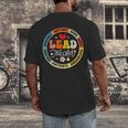 Groovy Lead Teacher Appreciation Back To School Men's Back Print T-Shirt, funny design Groovy Lead Teacher Appreciation Back To School Men's Back Print T-Shirt, funny design