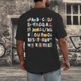 Halloween Alphabet ABCs Learning Kindergarten Teacher Men Women Kids Men's Back Print T-Shirt, funny design Halloween Alphabet ABCs Learning Kindergarten Teacher Men Women Kids Men's Back Print T-Shirt, funny design