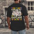 Halloween You Can't Scare Me I'm a Daycare Teacher Ghost Men's Back Print T-Shirt, funny design Halloween You Can't Scare Me I'm a Daycare Teacher Ghost Men's Back Print T-Shirt, funny design