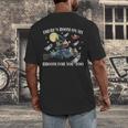 Halloween There's Room On My Broom For You Too Teacher Men's Back Print T-Shirt, funny design Halloween There's Room On My Broom For You Too Teacher Men's Back Print T-Shirt, funny design