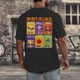 Halloween Spooky Syllable Types Teacher Educational Men's Back Print T-Shirt, funny design Halloween Spooky Syllable Types Teacher Educational Men's Back Print T-Shirt, funny design