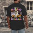 Halloween Teacher You Can't Scare Me I Teach Preschool Men's Back Print T-Shirt, funny design Halloween Teacher You Can't Scare Me I Teach Preschool Men's Back Print T-Shirt, funny design