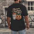 Halloween Teacher Phonemes Graphemes Caffeine Coffee Lover Men's Back Print T-Shirt, funny design Halloween Teacher Phonemes Graphemes Caffeine Coffee Lover Men's Back Print T-Shirt, funny design
