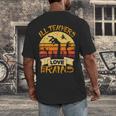 Halloween Teacher Shirt All Teachers Love Brains Halloween Men Women Men's Back Print T-Shirt, funny design