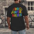 Happy 100th Day Of School 100 Days Brighter Girls Teacher Men's Back Print T-Shirt, funny design Happy 100th Day Of School 100 Days Brighter Girls Teacher Men's Back Print T-Shirt, funny design