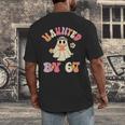 Haunted By 67 Meme Six Seven 6 7 Halloween Teachers Men's Back Print T-Shirt, funny design Haunted By 67 Meme Six Seven 6 7 Halloween Teachers Men's Back Print T-Shirt, funny design