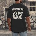 Haunted By 67 Teacher Halloween 6 7 Shirt Men's Back Print T-Shirt, funny design Haunted By 67 Teacher Halloween 6 7 Shirt Men's Back Print T-Shirt, funny design
