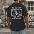 I'Ll Just Wait Until It's Quiet Halloween Teacher Mom Men's Back Print T-Shirt, funny design I'Ll Just Wait Until It's Quiet Halloween Teacher Mom Men's Back Print T-Shirt, funny design