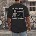 I'Ll Just Wait Until It's Quiet Spanish Teacher Halloween Men Women Kids Men's Back Print T-Shirt, funny design