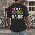 I'm A SPED Teacher Special Education Teacher Men's Back Print T-Shirt, funny design