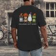 Inclusion Isn't Scary SLP Halloween Sped Teacher Animal Men's Back Print T-Shirt, funny design