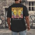 Interventionist Teacher Groovy Coquette Bow Back To School Men's Back Print T-Shirt, funny design Interventionist Teacher Groovy Coquette Bow Back To School Men's Back Print T-Shirt, funny design