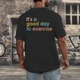 It's A Good Day To Exercise PE Teacher Gym Exercise For Men Women Men's Back Print T-Shirt, funny design
