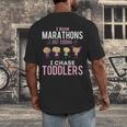 Just Kidding I Chase Toddlers Daycare Provider Nanny Teacher Men's Back Print T-Shirt, funny design
