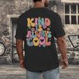 Kind Is Always Cool Groovy Teacher Be Kind Kindness Matters Men's Back Print T-Shirt, funny design