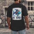 Be Kind Rainbow Fish Teacher Life Back To School Teaching Men Women Men's Back Print T-Shirt, funny design
