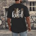 Be Kind Women Inspirational Teacher Animal Print Men's Back Print T-Shirt, funny design Be Kind Women Inspirational Teacher Animal Print Men's Back Print T-Shirt, funny design