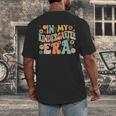 In My Kindergarten Era Retro Back To School Teacher Student Men's Back Print T-Shirt, funny design In My Kindergarten Era Retro Back To School Teacher Student Men's Back Print T-Shirt, funny design