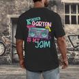 Kindergarten Is My Jam Cute Teacher Shirt 80's 90's Styl Men's Back Print T-Shirt, funny design Kindergarten Is My Jam Cute Teacher Shirt 80's 90's Styl Men's Back Print T-Shirt, funny design