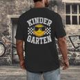 Kindergarten Teacher First Day Of Kinder Back To School Men's Back Print T-Shirt, funny design Kindergarten Teacher First Day Of Kinder Back To School Men's Back Print T-Shirt, funny design