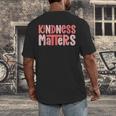 Kindness Matters Anti Bullying Shirts Teacher Child Men's Back Print T-Shirt, funny design Kindness Matters Anti Bullying Shirts Teacher Child Men's Back Print T-Shirt, funny design