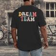 Last Day Of School Back To School Dream Team Teacher Kids Men's Back Print T-Shirt, funny design Last Day Of School Back To School Dream Team Teacher Kids Men's Back Print T-Shirt, funny design