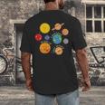 Learning Is Out Of This World Science Teacher Planets Men's Back Print T-Shirt, funny design Learning Is Out Of This World Science Teacher Planets Men's Back Print T-Shirt, funny design