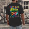 Let The Games Begin Fourth Grade Field Day 2025 Teacher Kid Men's Back Print T-Shirt, funny design Let The Games Begin Fourth Grade Field Day 2025 Teacher Kid Men's Back Print T-Shirt, funny design