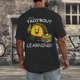 Let's Taco Bout Learning Back To School Teacher Kids Men's Back Print T-Shirt, funny design