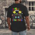 Level Up Your Education Gaming Inspired Teacher Gamers For Men Women Kids Men's Back Print T-Shirt, funny design Level Up Your Education Gaming Inspired Teacher Gamers For Men Women Kids Men's Back Print T-Shirt, funny design